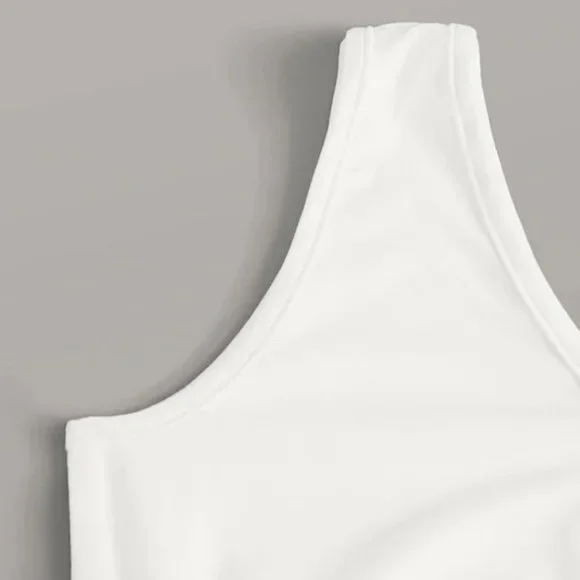 One shoulder tie side top - Picture 4 of 5